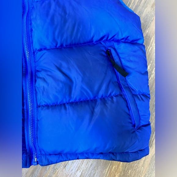 EMS WOMENS PUFFER VEST BLUE - Picture 3 of 8